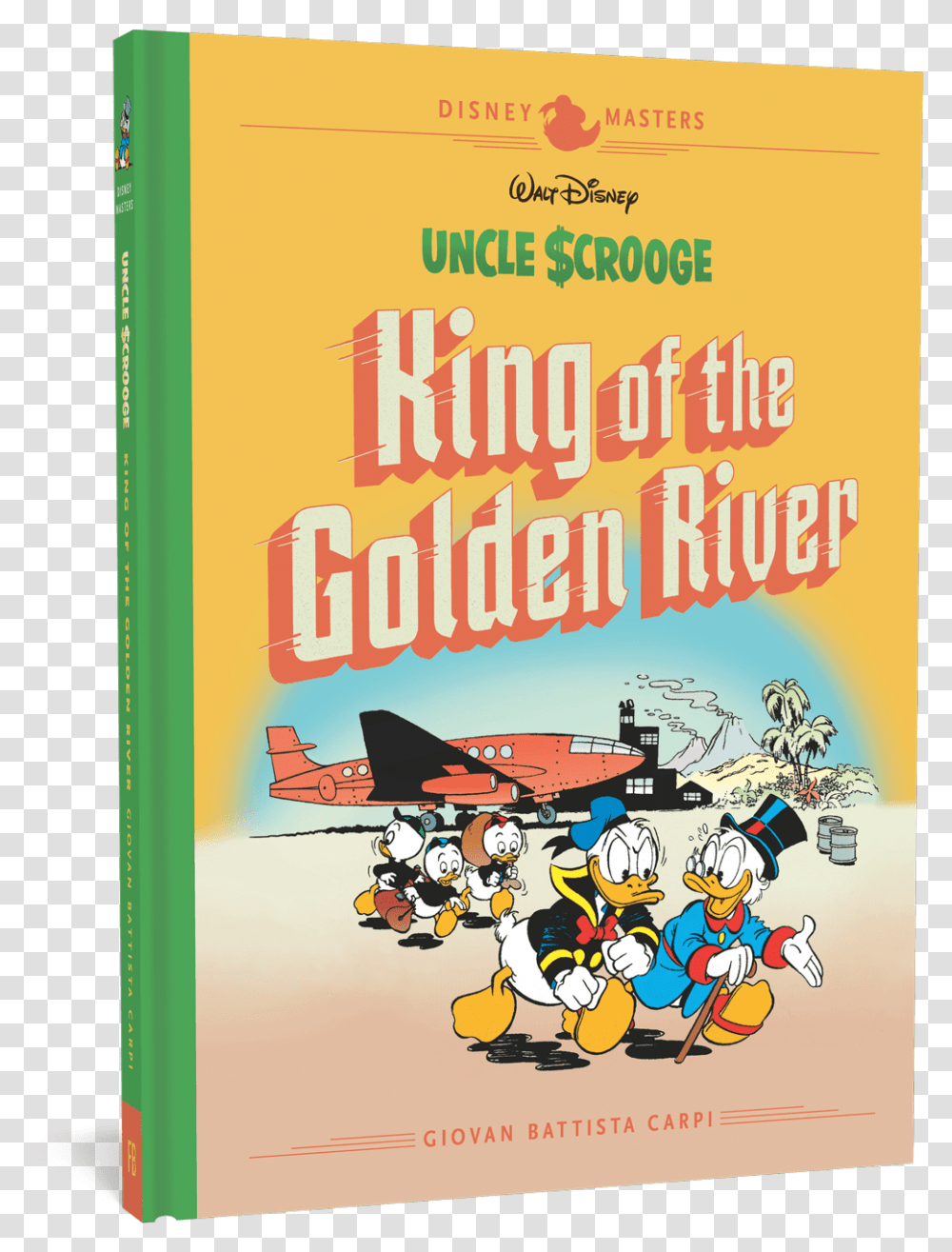 Uncle Scrooge King Of The Golden River, Airplane, Vehicle, Transportation, Poster Transparent Png