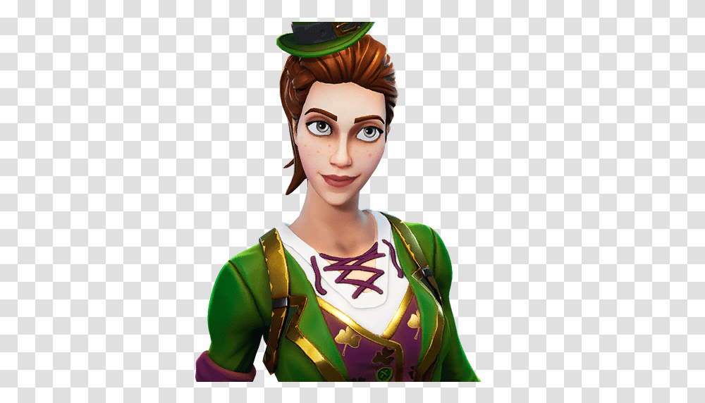 Uncommon Sgt Green Clover Outfit Fortnite Cosmetic Cost V, Costume, Person, Human Transparent Png