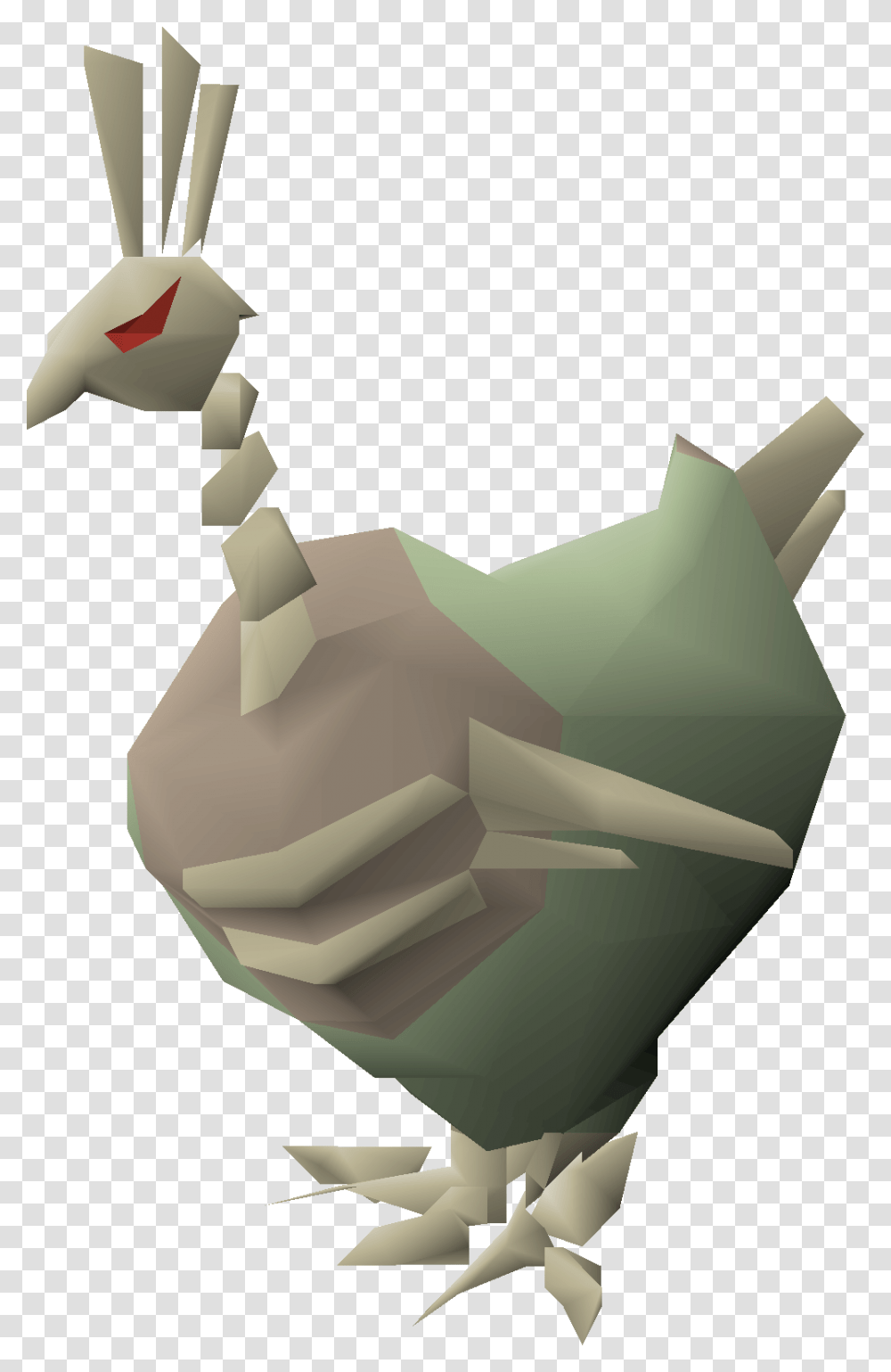 Undead Chicken, Hand, Paper, Origami Transparent Png
