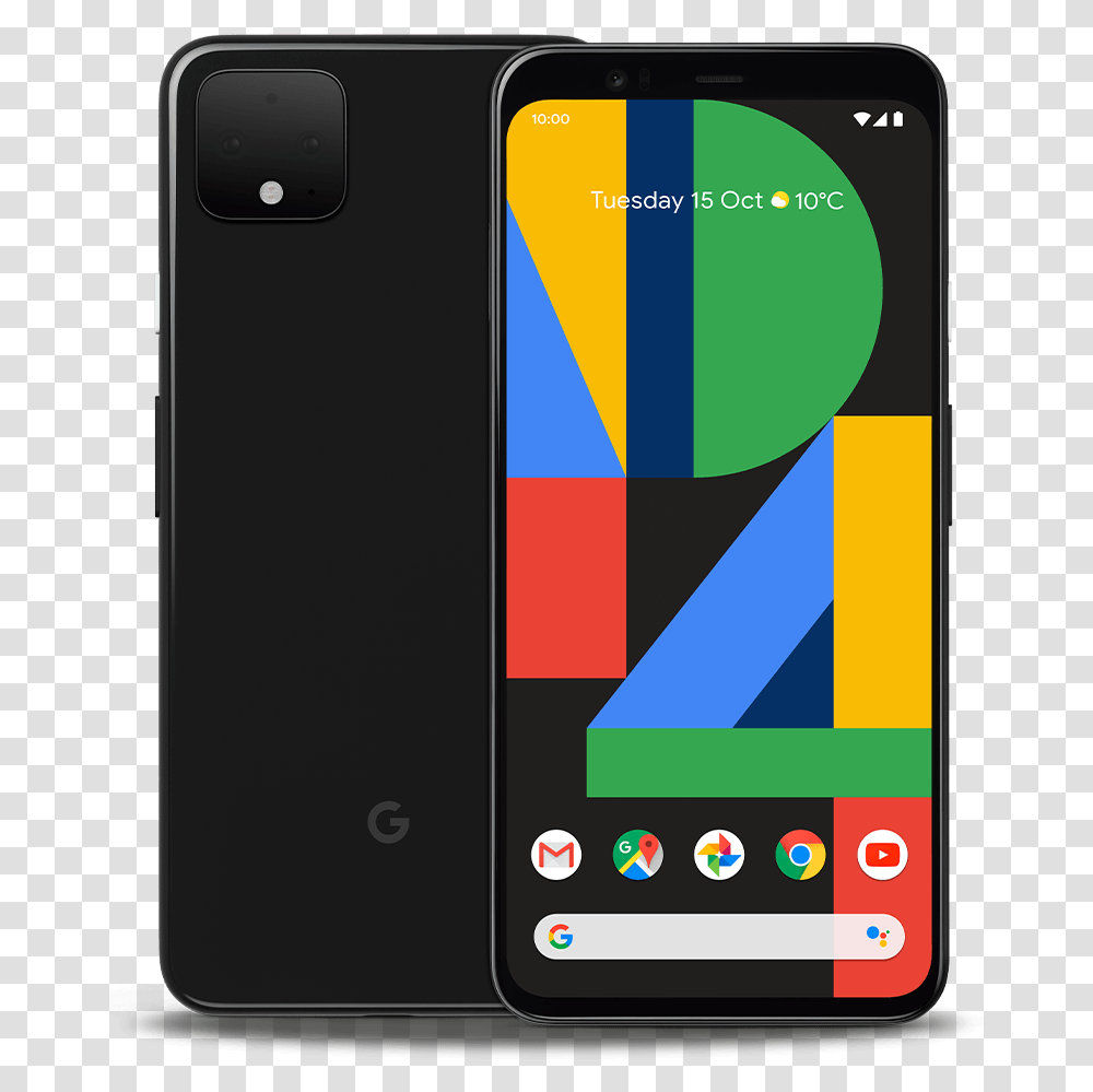 Undefined Just Black Front Google Pixel 4 Xl, Mobile Phone, Electronics, Cell Phone, Iphone Transparent Png