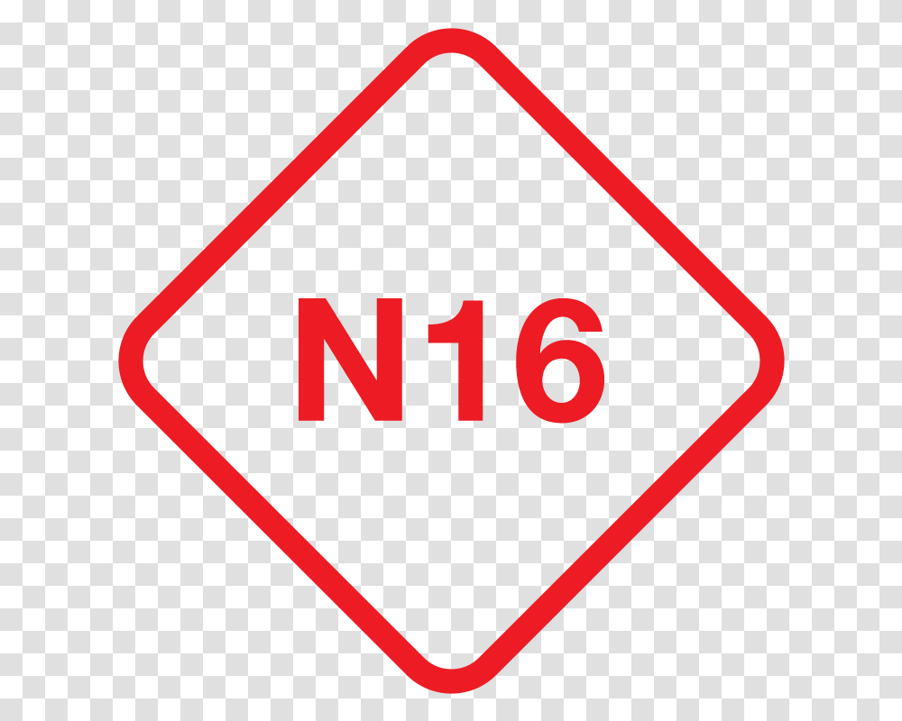 Under 16 Prohibited Sign, Road Sign, Stopsign Transparent Png