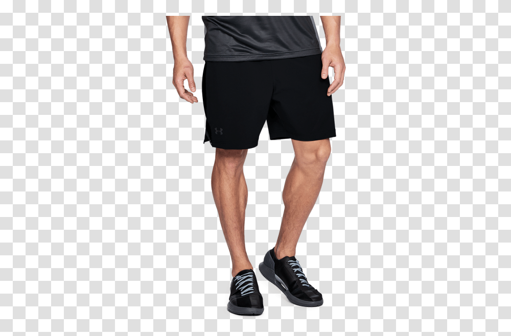 Under Armour Forge 7 Tennis Shorts Board Short, Person, Shoe, Footwear Transparent Png