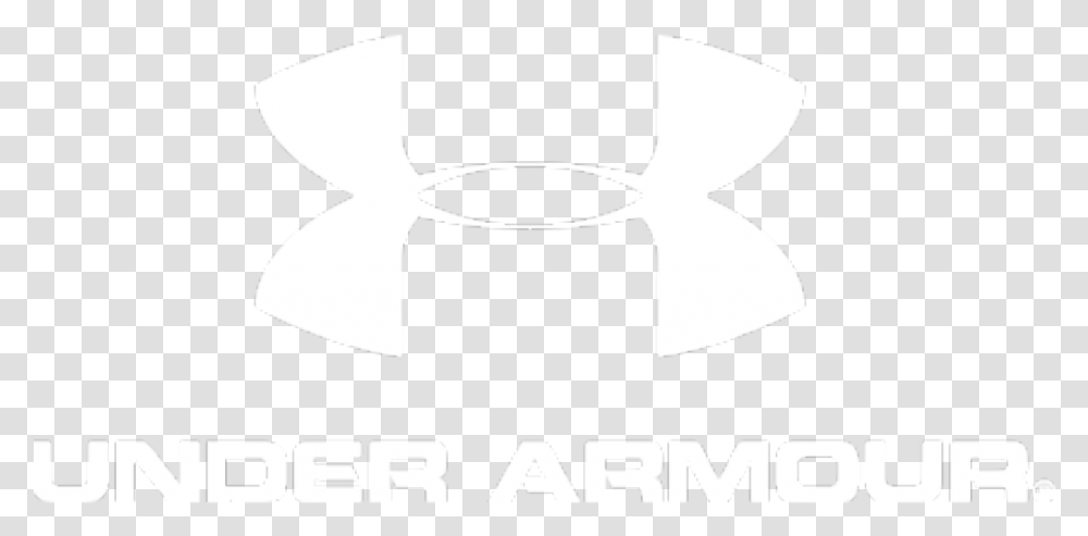 Under Armour Logo White, Trademark, Stencil, Poster Transparent Png