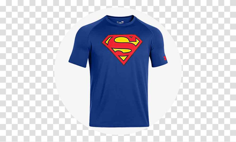 Under Armour Menquots Alter Ego Superman T Shirt Superman, Apparel, T-Shirt, Sleeve Transparent Png