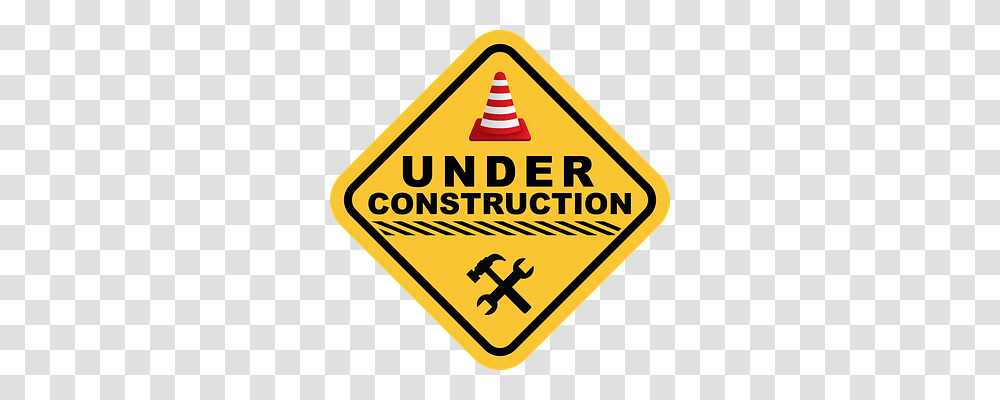 Under Construction Tool, Sign, Road Sign Transparent Png