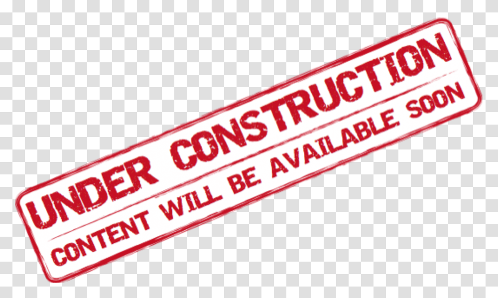 Under Construction Coming Soon, Word, Sash, Baseball Bat, Team Sport Transparent Png
