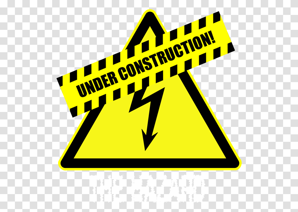 Under Construction Download Under Construction Tape, Sign, Road Sign Transparent Png