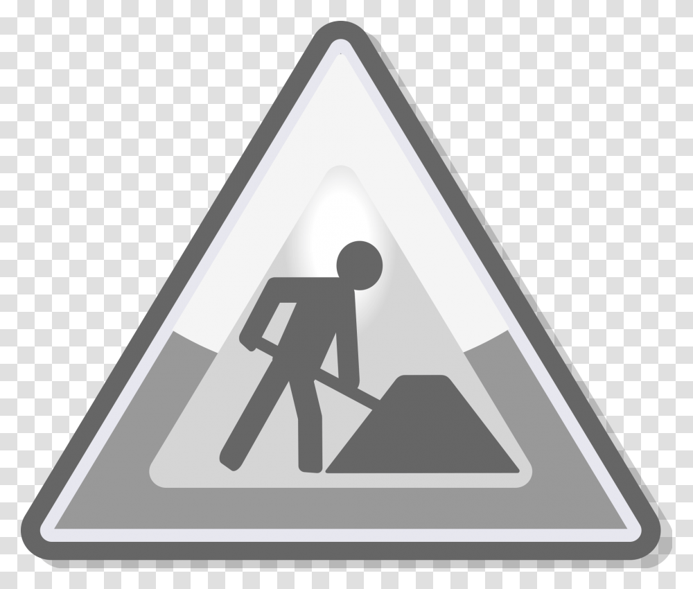 Under Construction Icon Download Road Signs Road Works, Triangle Transparent Png