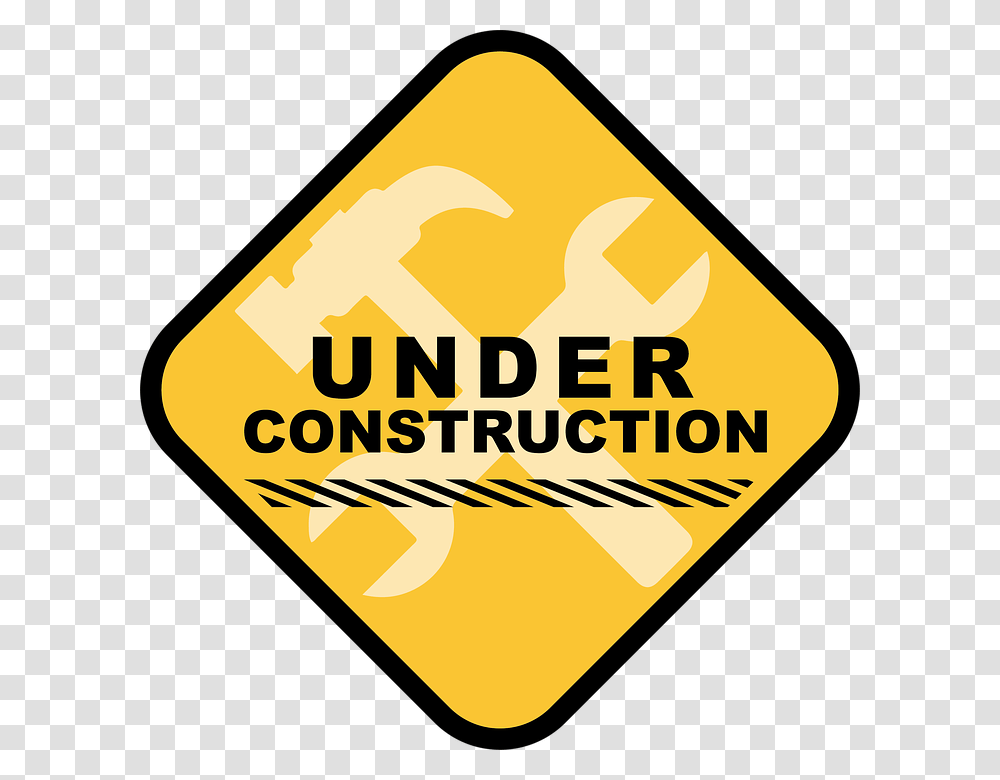 Under Construction, Label, Sticker Transparent Png