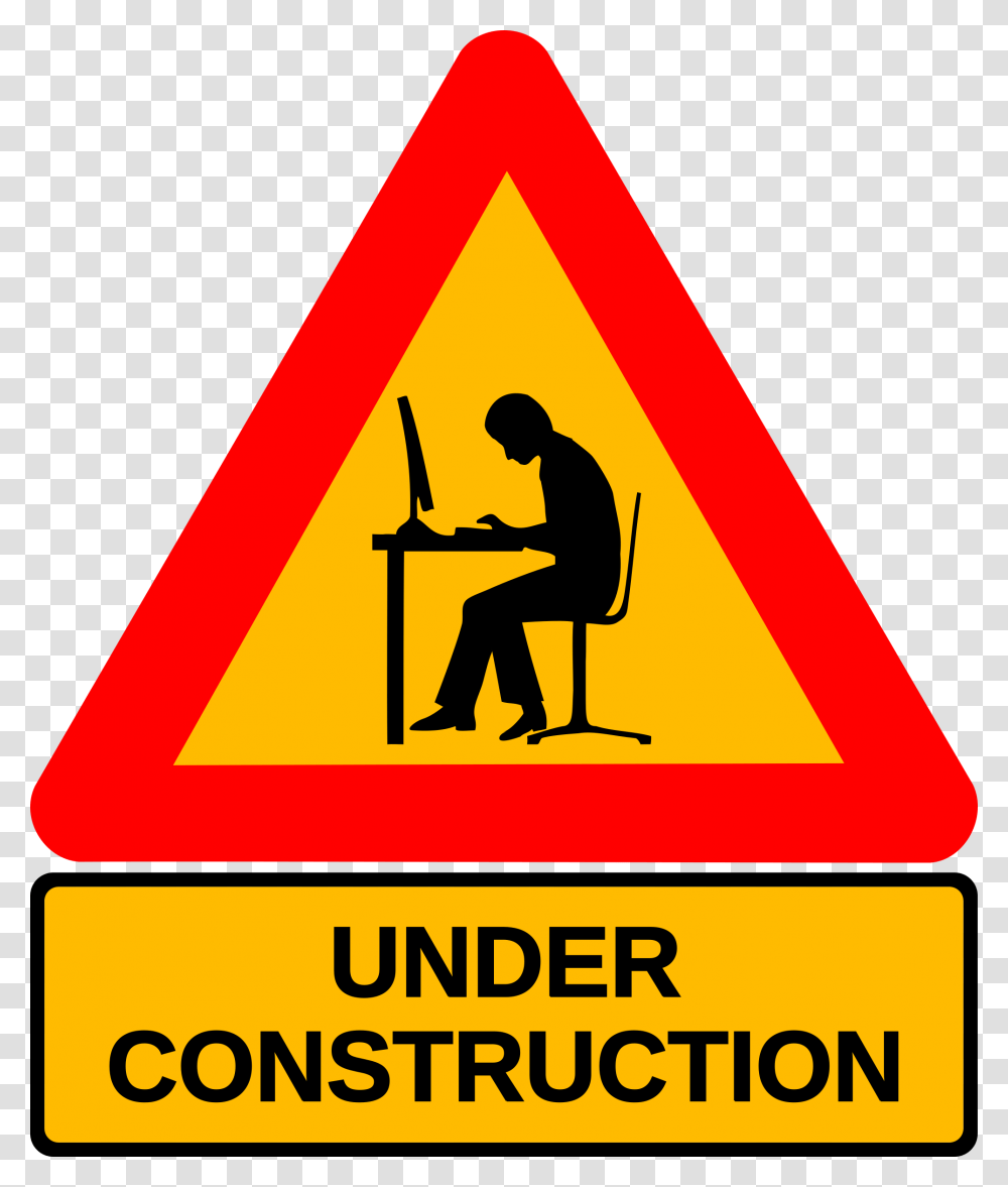 Under Construction, Person, Human, Sign Transparent Png