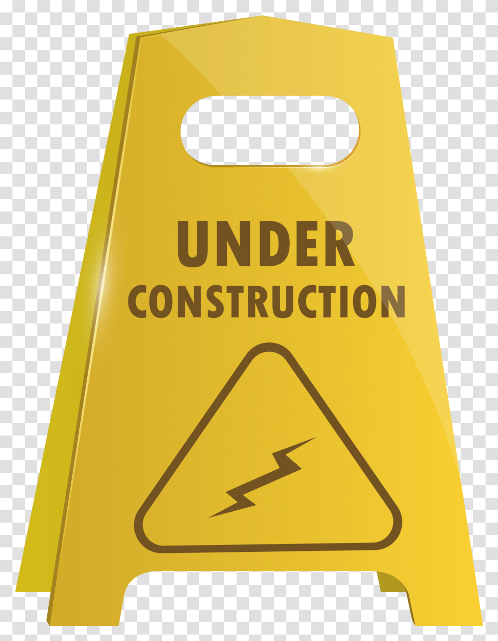 Under Construction Sign Board, Road Sign Transparent Png