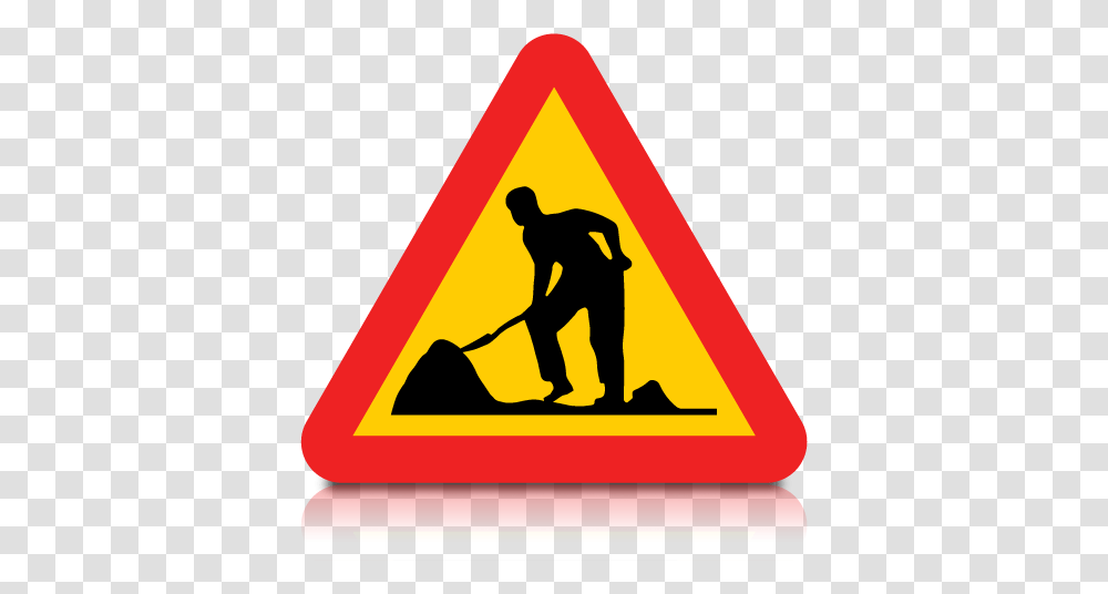 Under Construction, Person, Human, Road Sign Transparent Png