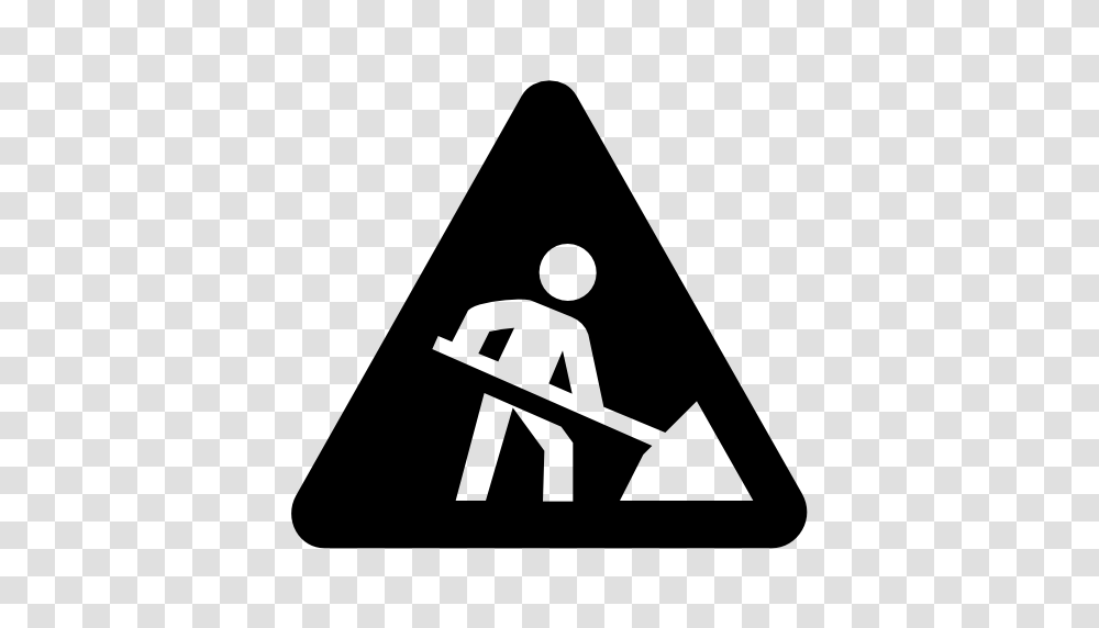 Under Construction, Sign, Triangle, Road Sign Transparent Png