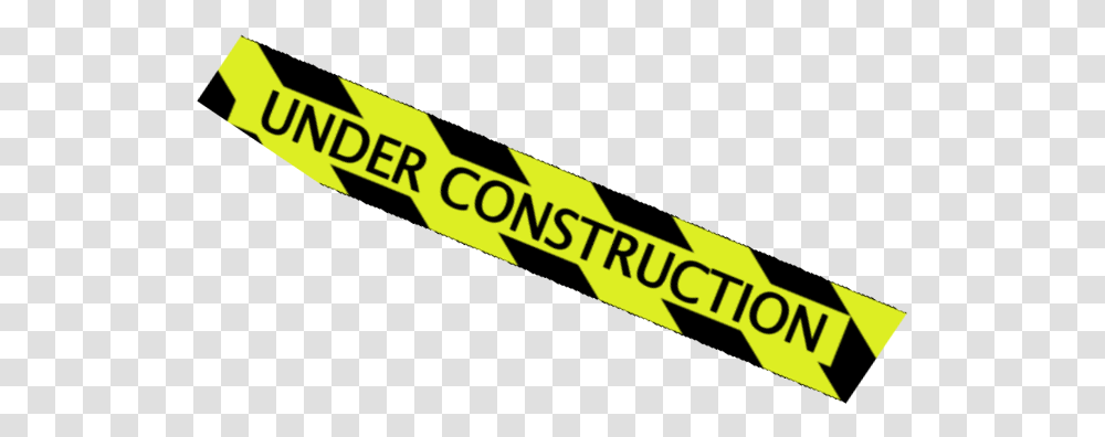 Under Construction Tape File Construction Clipart Vector, Word, Alphabet Transparent Png