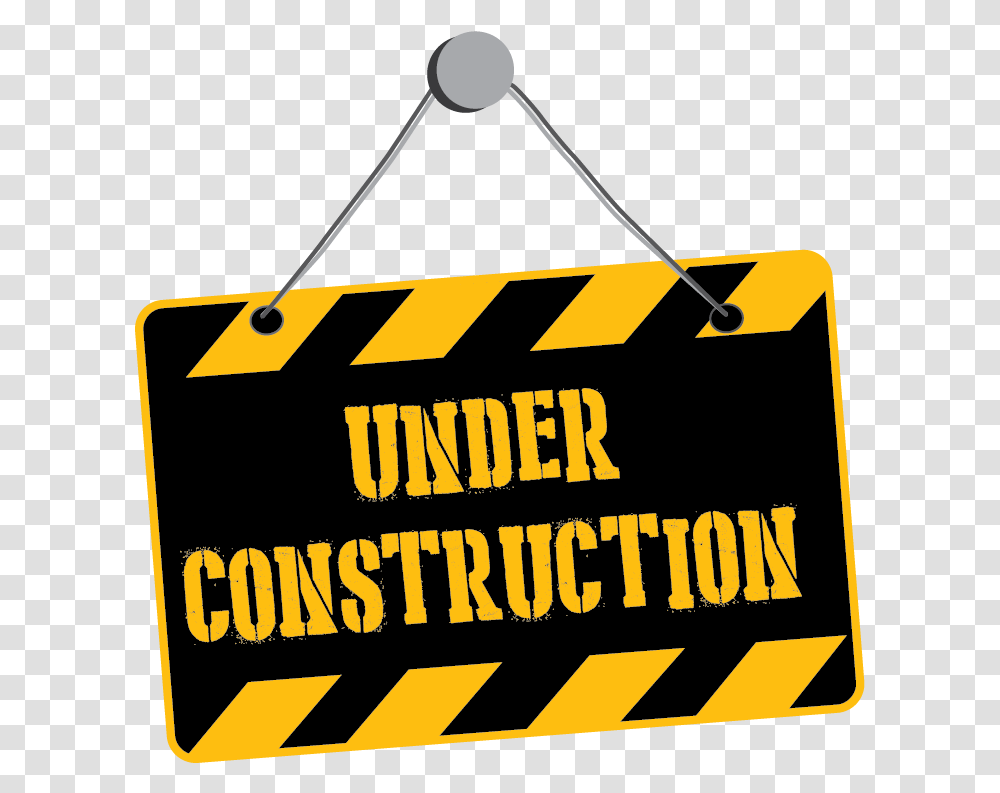Under Construction - Gogetfit, Text, Symbol, Sign, Fence Transparent Png