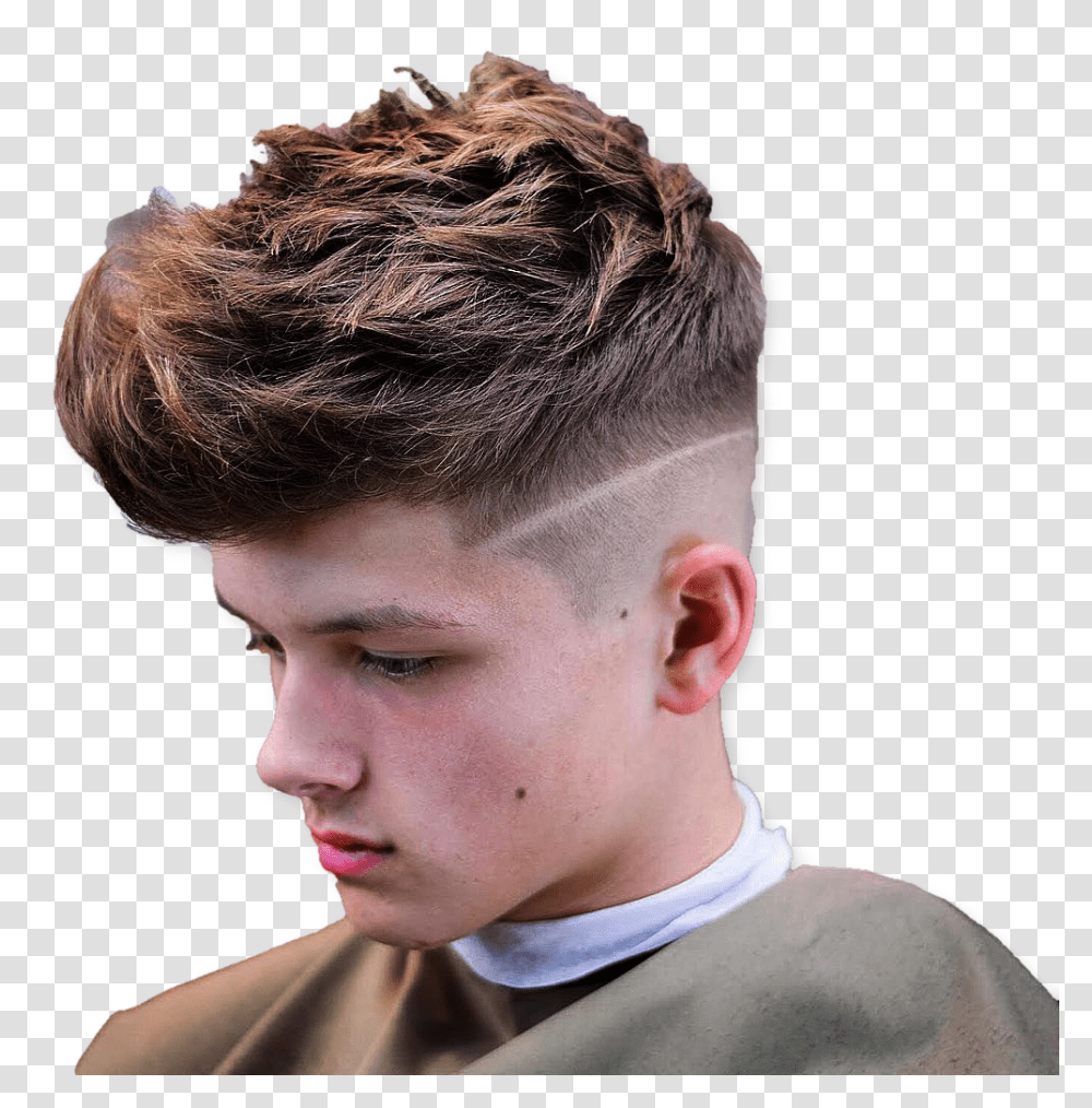 Undercut Disconnected Messy Quiff, Hair, Person, Human, Haircut Transparent Png
