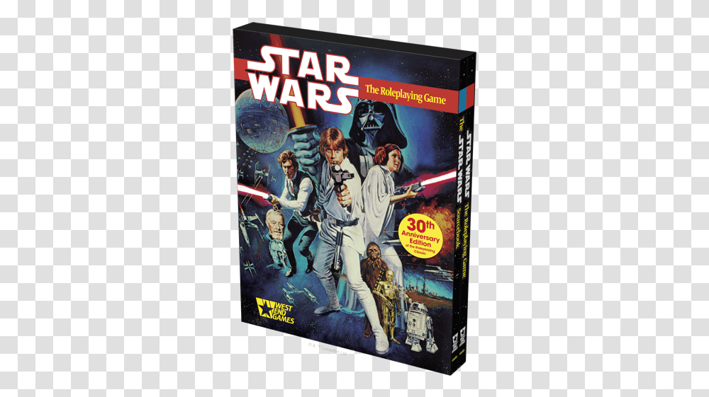 Underestimate The Force Fantasy Flight Games Star Wars Rpg 30th Anniversary, Poster, Advertisement, Person, Human Transparent Png