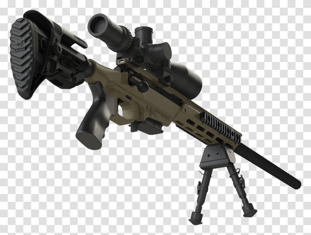 Underside Of Sniper, Gun, Weapon, Weaponry, Rifle Transparent Png