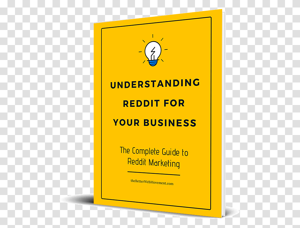 Understanding Reddit Marketing Book Sign, Label, Advertisement, Poster Transparent Png