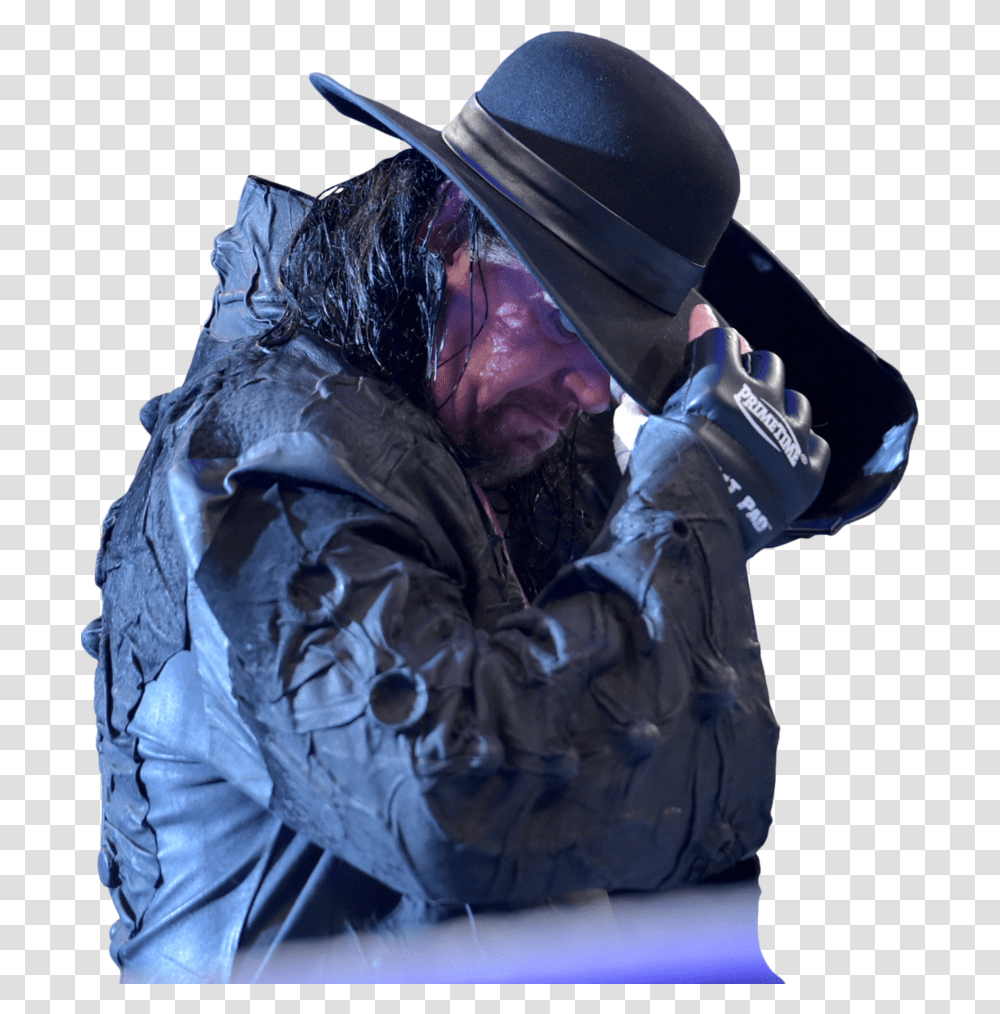 Undertaker Pic Arts Elimination Chamber Undertaker Fire, Clothing, Apparel, Hat, Person Transparent Png