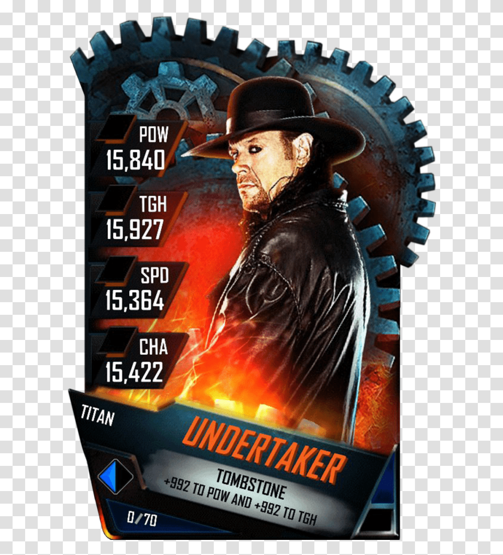 Undertaker S4 18 Titan H Vs Undertaker Wrestlemania, Hat, Apparel, Person Transparent Png