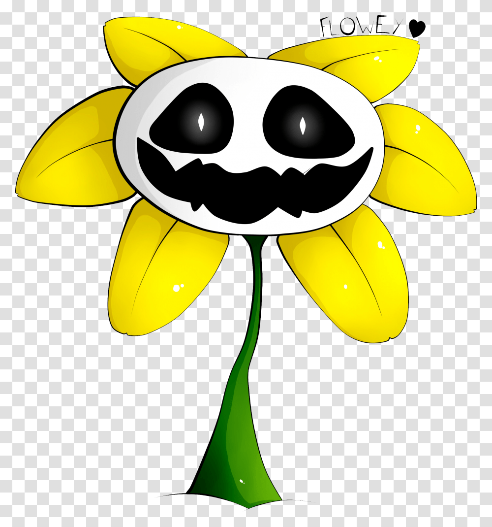 Undertale Cartoon, Plant, Flower, Blossom, Lamp Transparent Png