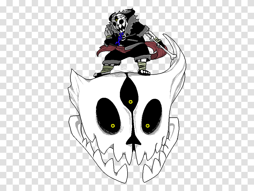 Undertale Demitale, Stencil, Animal Transparent Png