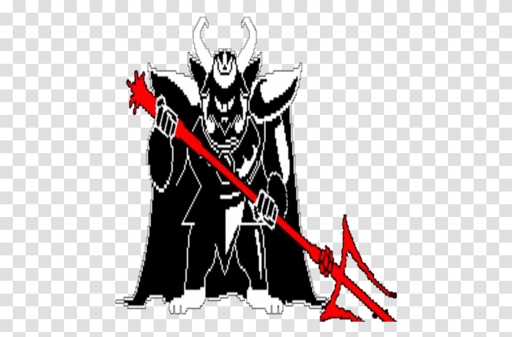 Undertale Fictional Character Weapon Mythical Creature Undertale Asgore Battle Sprite, Bow, Emblem, Weaponry Transparent Png