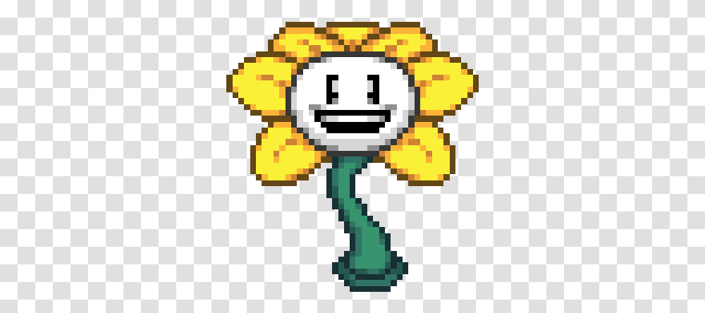 Undertale Flowey 8 Bit Pokemon Sprites, Rug, Rattle, Cross, Symbol Transparent Png