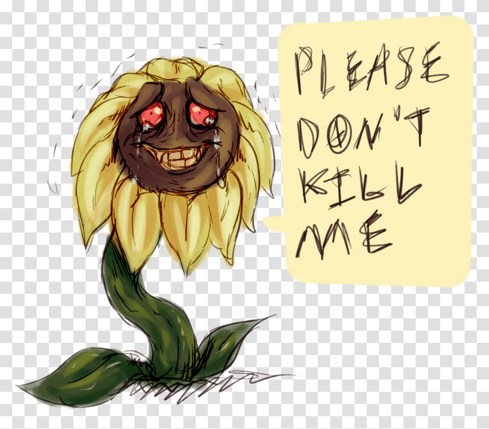 Undertale Flowey, Handwriting, Mammal, Animal Transparent Png