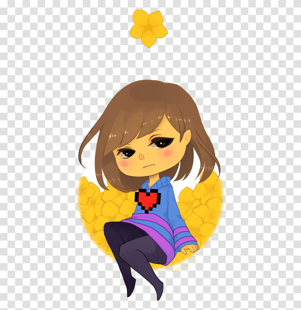 Undertale Frisk 8 Image Cartoon, Person, Human, Outdoors, Jigsaw Puzzle Transparent Png