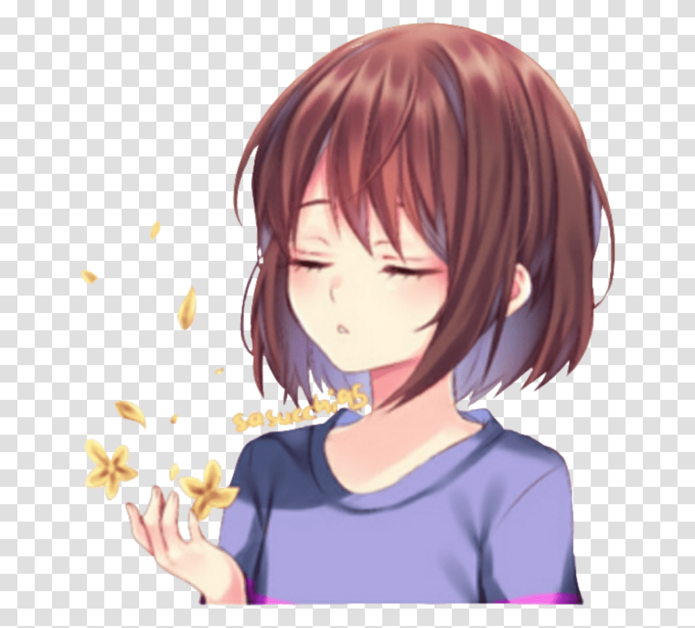 Undertale Frisk Undertalefrisk Goldenflowers Cartoon, Person, Human, Sweets, Food Transparent Png