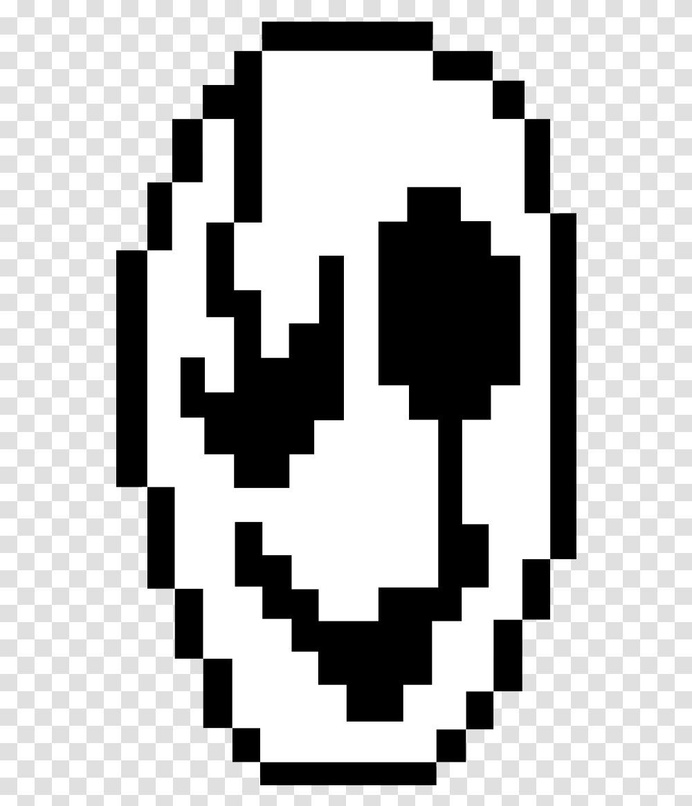 Undertale Gaster Face, Stencil, Silhouette, Rug, Wall Transparent Png