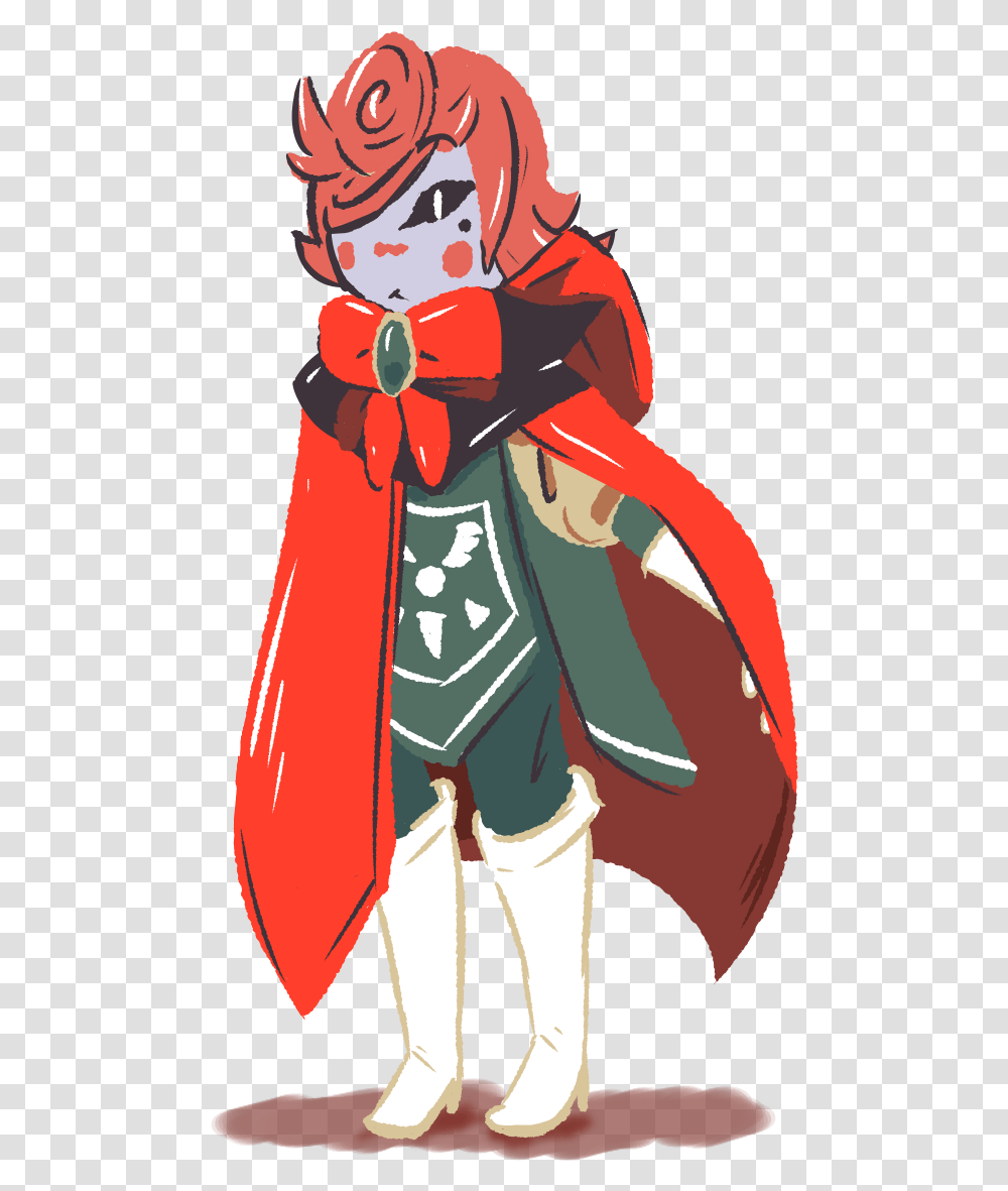 Undertale Little Red Slicing Hood Hot, Person, Costume, Cape Transparent Png