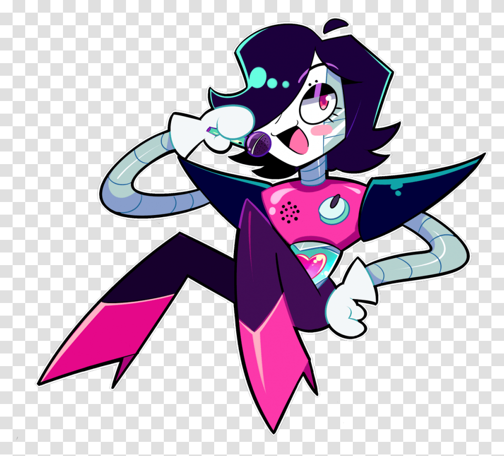 Undertale Mettaton Stickers, Performer, Crowd, Carnival, Magician Transparent Png