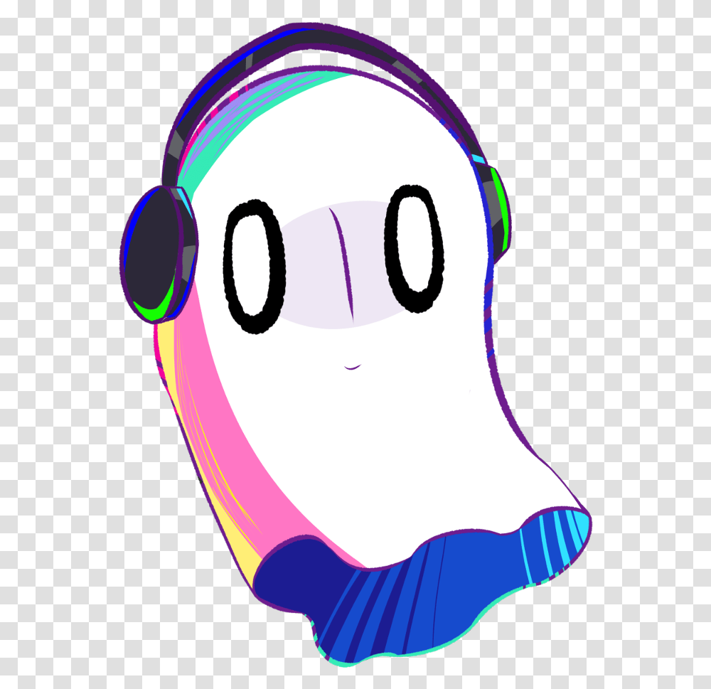 Undertale Napstablook Napstablook Clipart, Electronics, Headphones, Headset Transparent Png