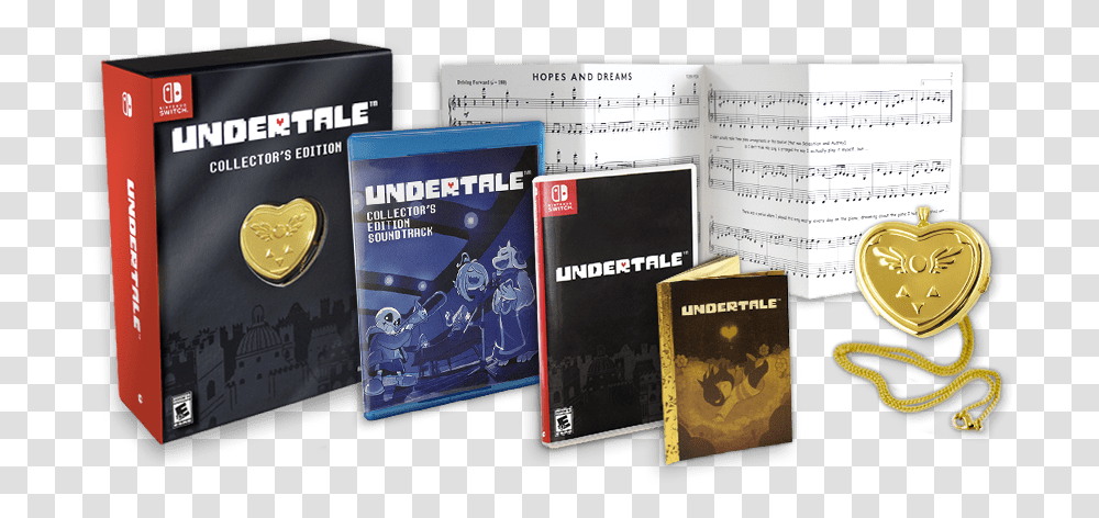 Undertale Ps4 Collector's Edition, Book, Mobile Phone, Electronics Transparent Png