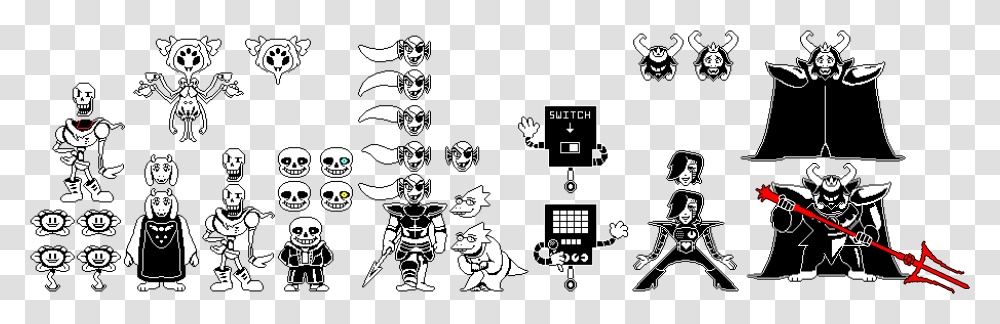 Undertale Sprites, Person, Human, Stencil, Pirate Transparent Png