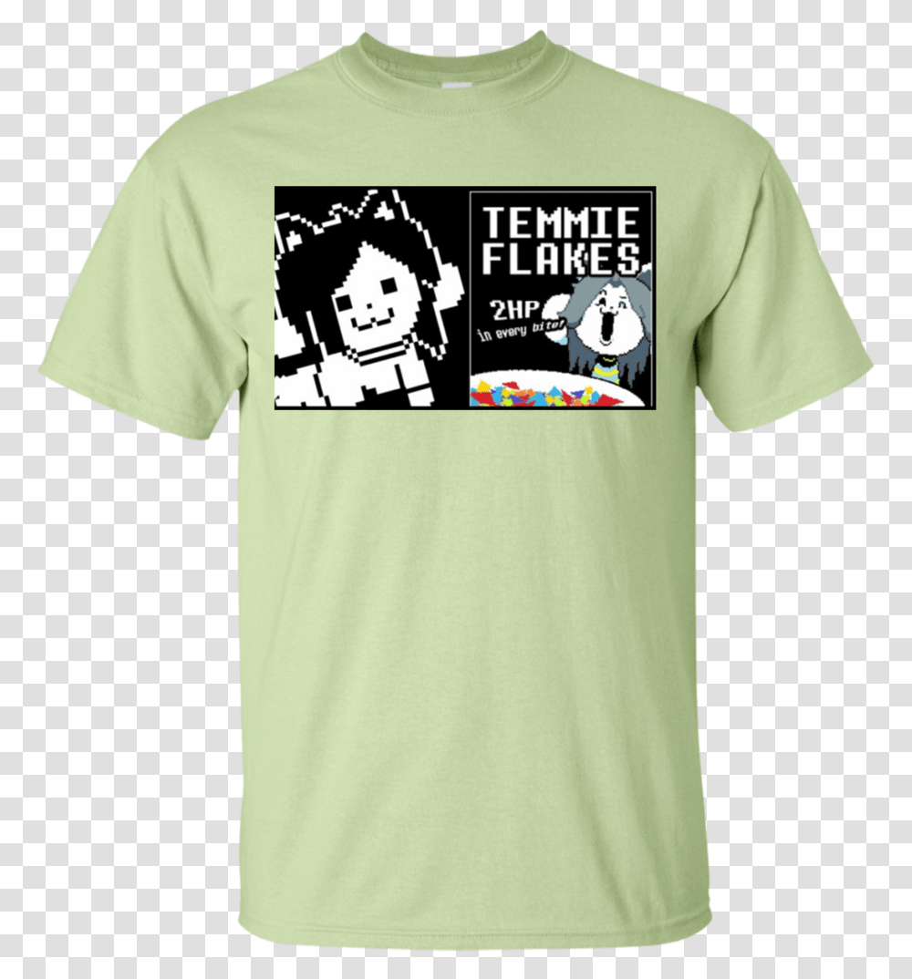 Undertale Temmie Shirts Temmie Flakes Temmie, Apparel, T-Shirt, Sleeve Transparent Png