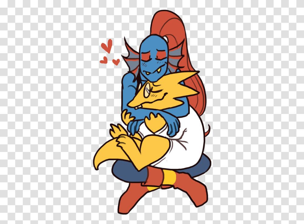 Undertale Undyne And Alphas, Dragon, Poster, Advertisement Transparent Png