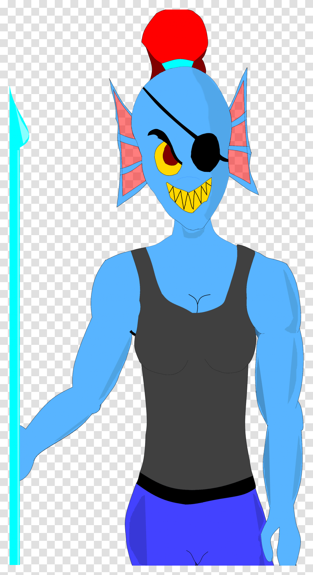 Undertale Undyne, Clothing, Sleeve, Person, Art Transparent Png