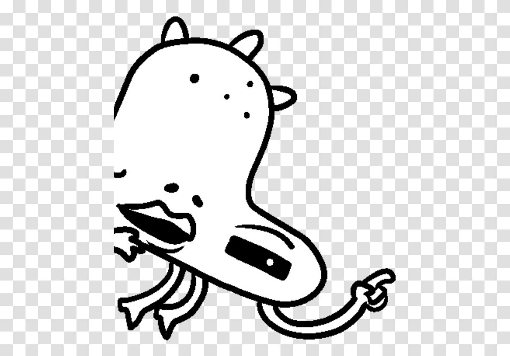 Undertale White Face Black Black And White Mammal Nose Jerry Undertale, Label, Giant Panda, Animal Transparent Png