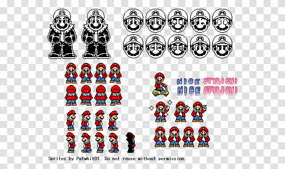 Undertoad Mario Battle Sprite, Label, Super Mario, Sticker Transparent Png