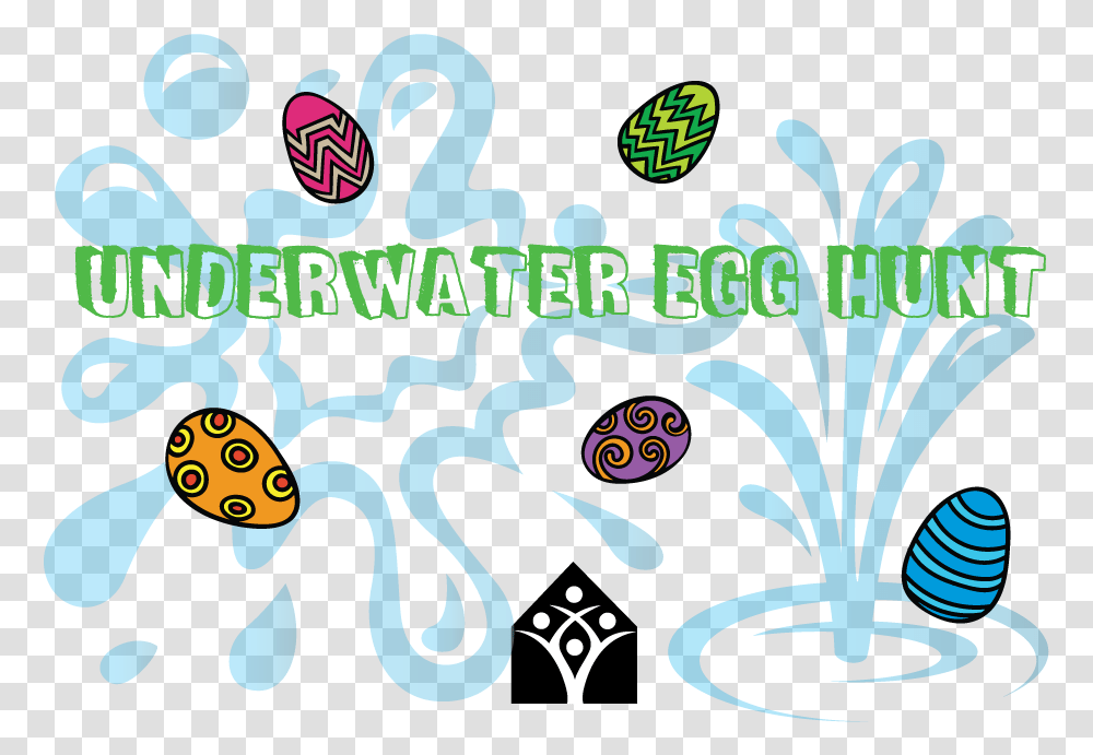 Underwater Egg Hunt, Pattern Transparent Png