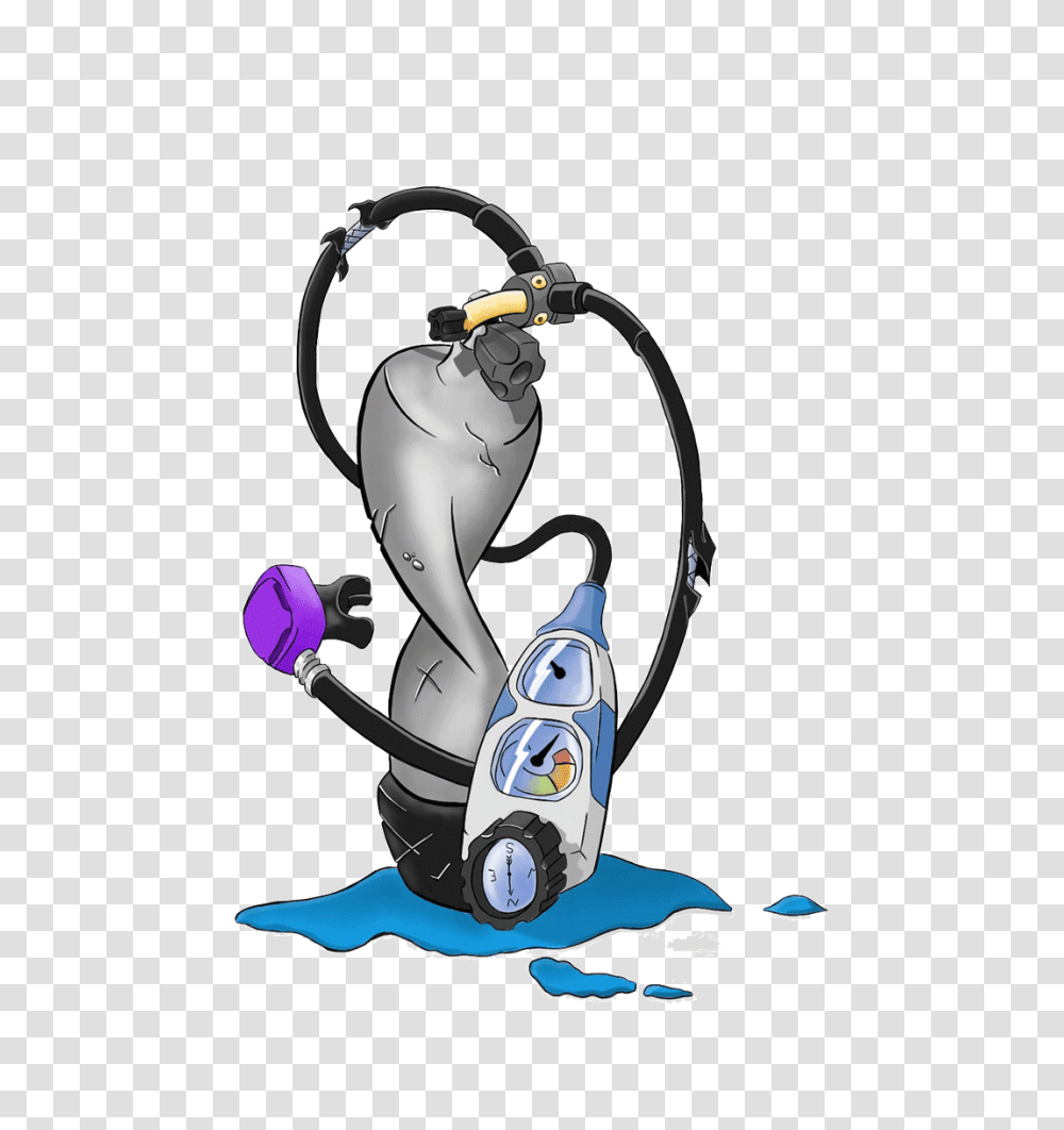 Underwater Pressure In Scuba Diving, Robot, Appliance Transparent Png