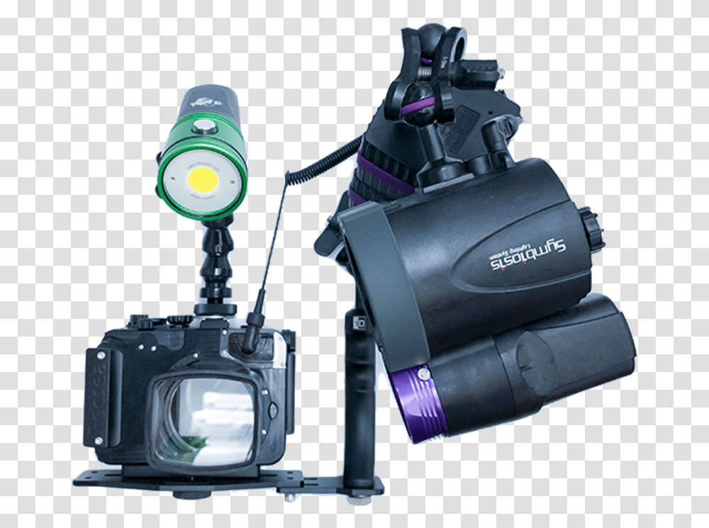Underwater Single Video Light, Machine, Motor, Electronics, Engine Transparent Png