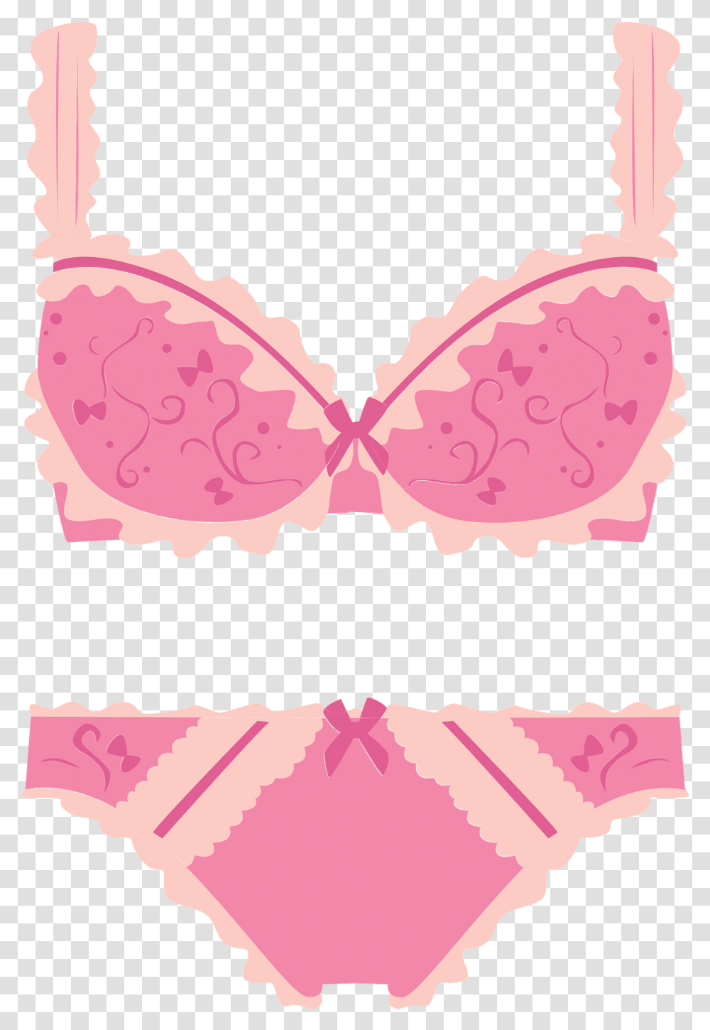 Underwear Lingerie Clipart Free Download, Clothing, Apparel, Bra, Poster Transparent Png