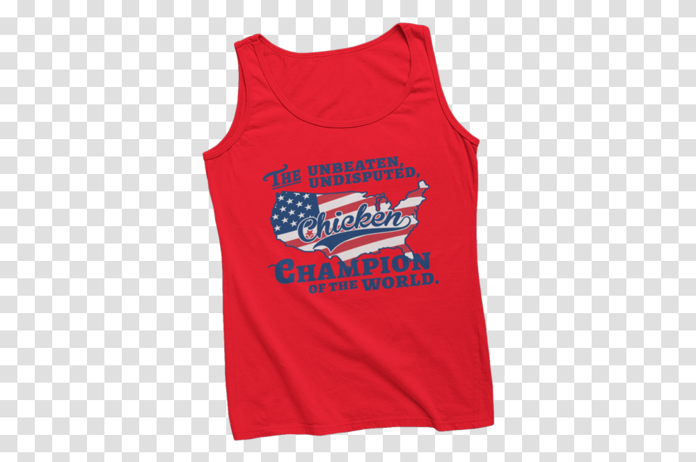 Undisputed Red Tank, Apparel, Undershirt, Tank Top Transparent Png