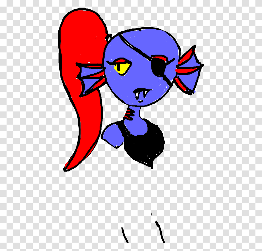 Undyne Cartoon, Graphics, Text Transparent Png