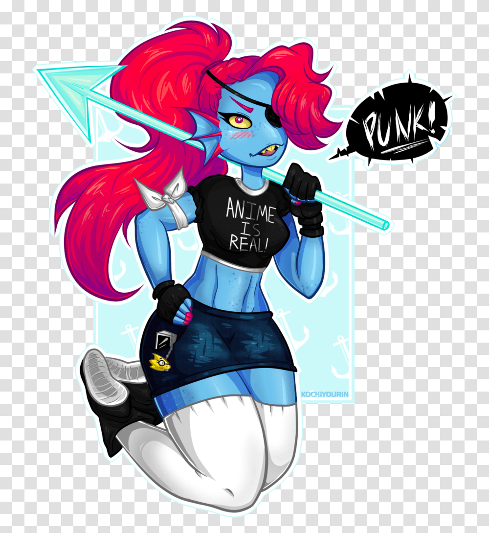 Undyne Undertale Undyne, Graphics, Art, Comics, Book Transparent Png